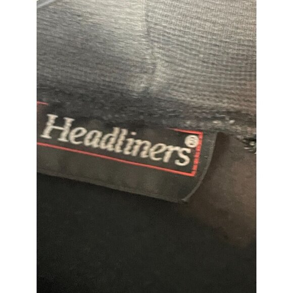 Headliners Medium Black Long Sleeve Turtleneck 1990's - Picture 4 of 6